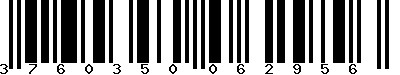 EAN-13 : 3760350062956