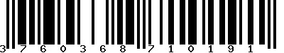 EAN-13 : 3760368710191