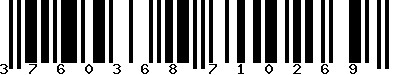 EAN-13 : 3760368710269