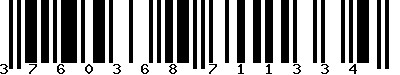 EAN-13 : 3760368711334