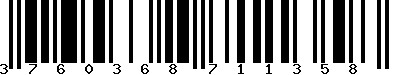 EAN-13 : 3760368711358