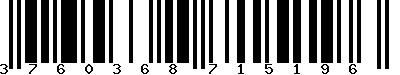 EAN-13 : 3760368715196