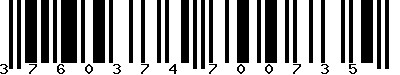 EAN-13 : 3760374700735