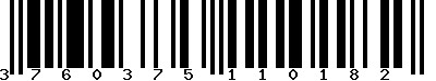 EAN-13 : 3760375110182