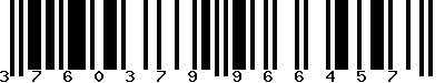 EAN-13 : 3760379966457