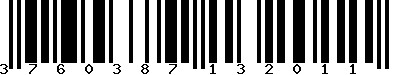 EAN-13 : 3760387132011