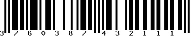 EAN-13 : 3760387432111