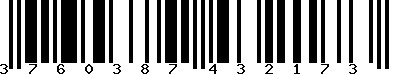 EAN-13 : 3760387432173