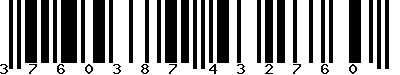EAN-13 : 3760387432760