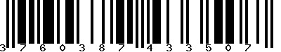 EAN-13 : 3760387433507