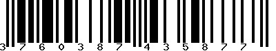 EAN-13 : 3760387435877