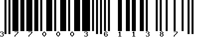 EAN-13 : 3770003611387