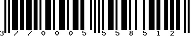 EAN-13 : 3770005558512