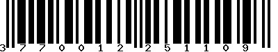 EAN-13 : 3770012251109