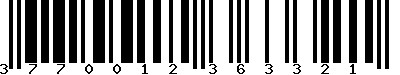 EAN-13 : 3770012363321