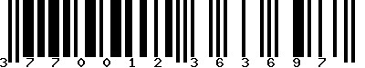EAN-13 : 3770012363697