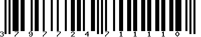 EAN-13 : 3797724711110