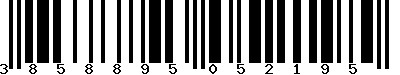 EAN-13 : 3858895052195
