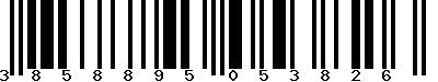 EAN-13 : 3858895053826