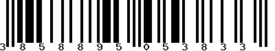 EAN-13 : 3858895053833
