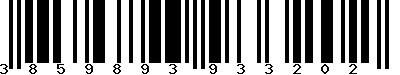 EAN-13 : 3859893933202