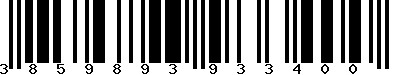 EAN-13 : 3859893933400