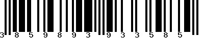 EAN-13 : 3859893933585