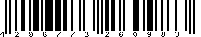 EAN-13 : 4296773260983