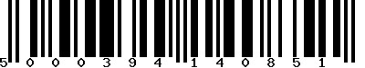 EAN-13 : 5000394140851