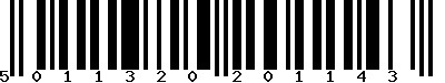 EAN-13 : 5011320201143