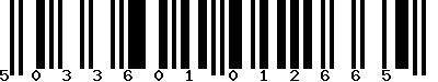 EAN-13 : 5033601012665