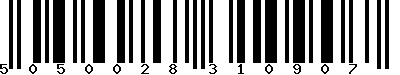EAN-13 : 5050028310907