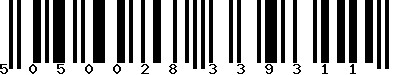 EAN-13 : 5050028339311