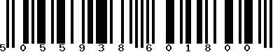 EAN-13 : 5055938601800