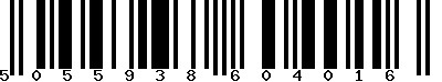EAN-13 : 5055938604016
