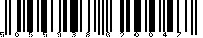 EAN-13 : 5055938620047