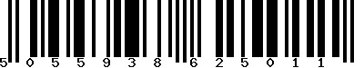 EAN-13 : 5055938625011