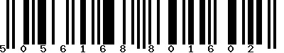 EAN-13 : 5056168801602