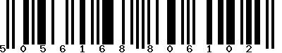 EAN-13 : 5056168806102