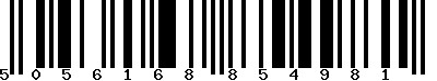 EAN-13 : 5056168854981
