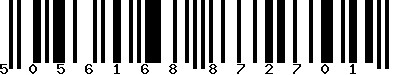 EAN-13 : 5056168872701