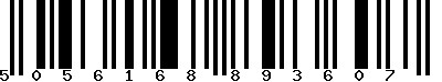 EAN-13 : 5056168893607