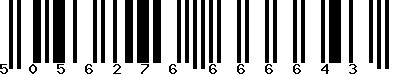 EAN-13 : 5056276666643