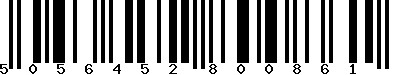 EAN-13 : 5056452800861