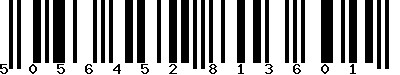 EAN-13 : 5056452813601