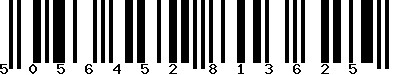 EAN-13 : 5056452813625