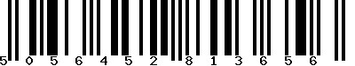 EAN-13 : 5056452813656