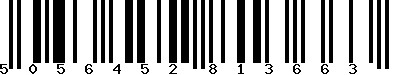 EAN-13 : 5056452813663
