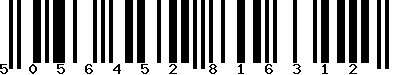 EAN-13 : 5056452816312