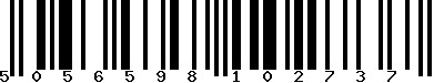 EAN-13 : 5056598102737